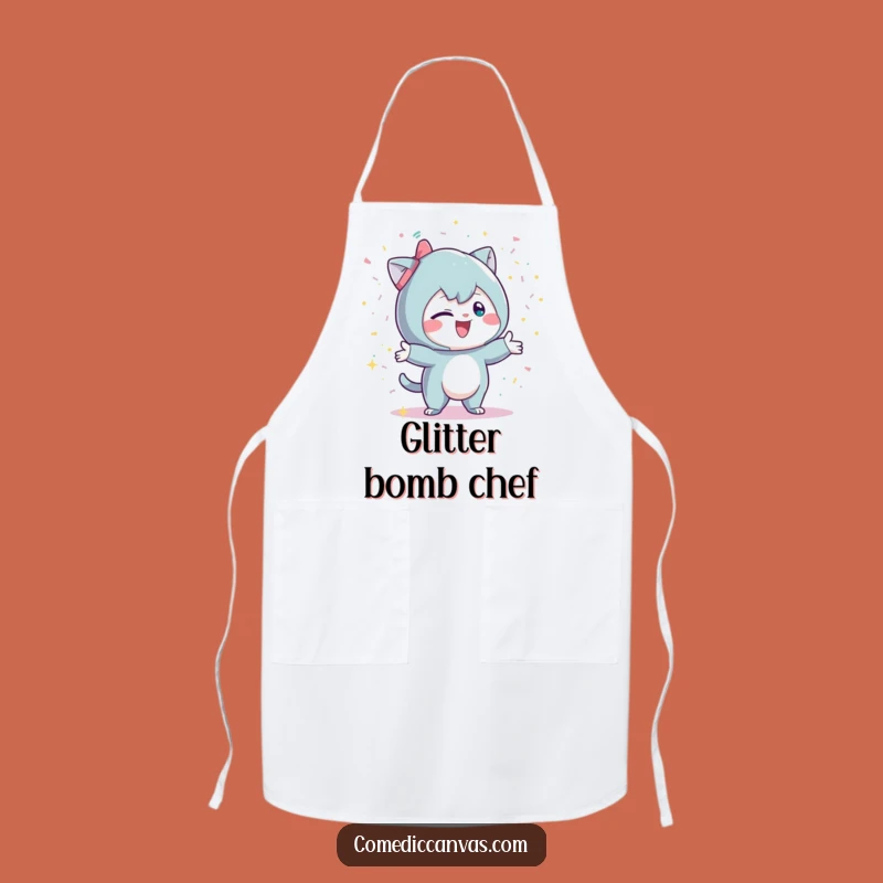 Funny Confetti Thrower Apron: Party Ready for Any Occasion