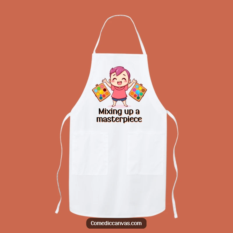 Funny Juggling Artist Chef Apron - Hilarious Kitchenwear for Creative Cooks