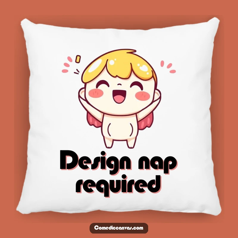 Funny Art Paper Pillow: Cozy Acceptance of Colorful Designs