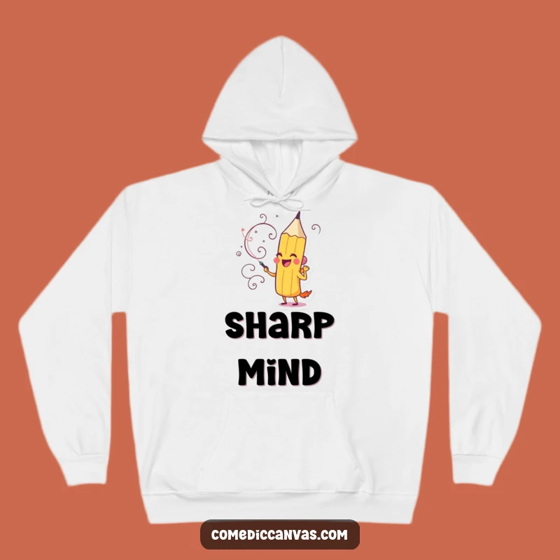 Cozy Funny Pencil Hoodie: Stay Warm While Sketching Whimsical Designs