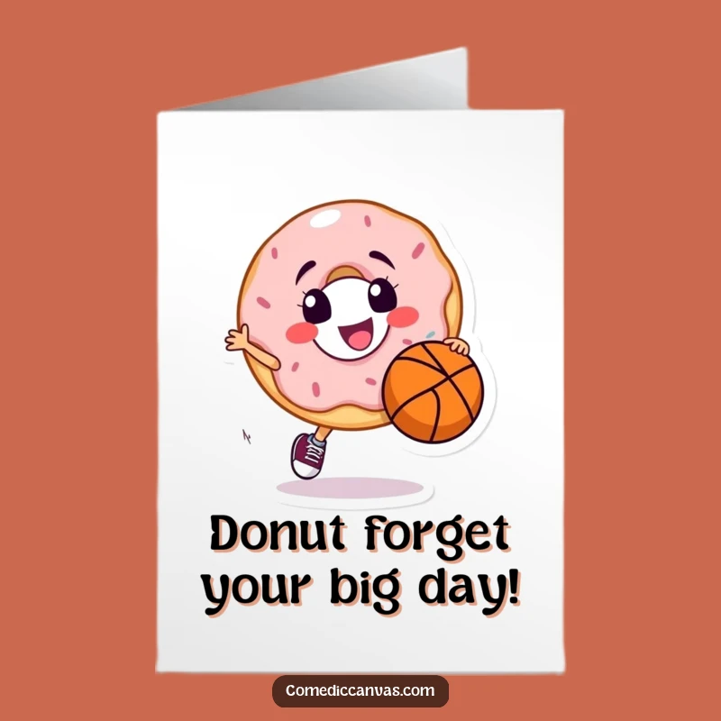 Free Printable Donut Birthday Card: Funny Dribble Downloadable Treat for a Fun Celebration