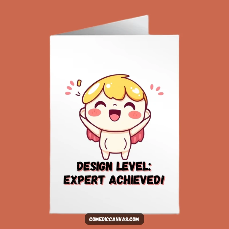 Exciting Free Printable Congrats Card: Art Paper Design Acceptance Gift
