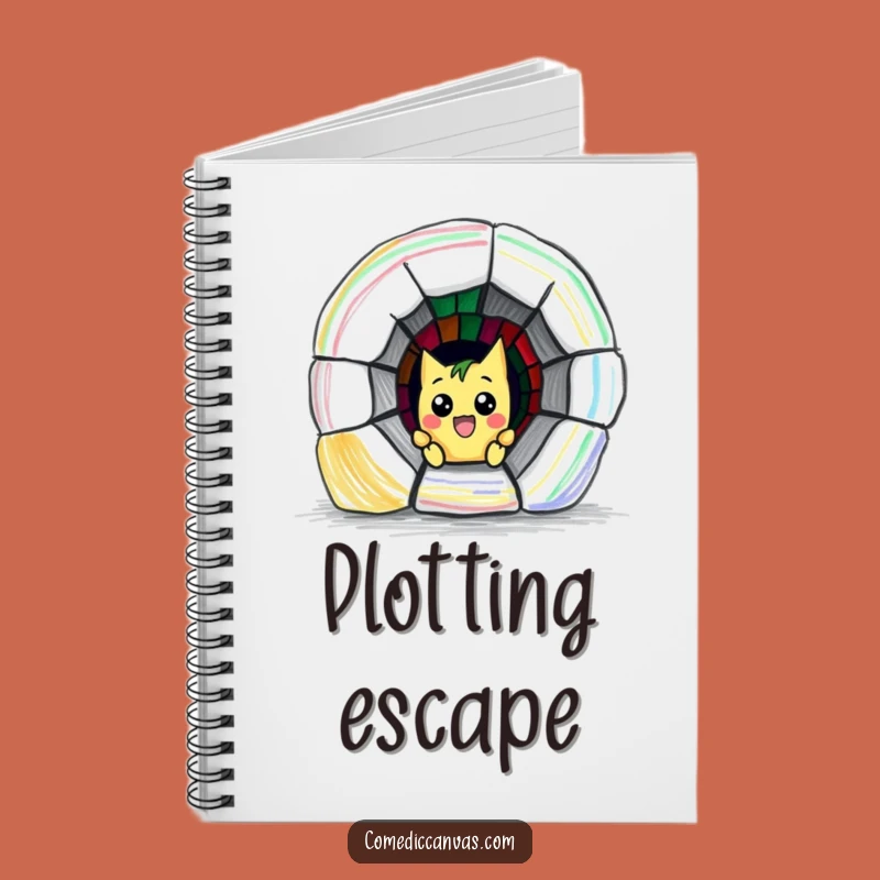 Funny Crayon Escape Notebook: Jot Down Ideas with this Funny Artist Design