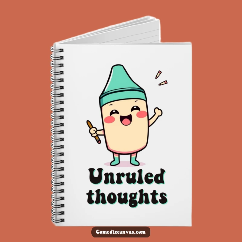 Funny Crayon Notebook: Jot Down Ideas with Colorful, Rule-Breaking Inspiration