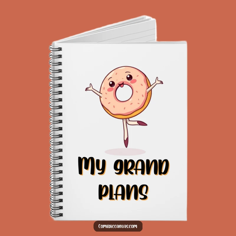 Funny Donut Ballet Notebook: Jot Down Laughs with This Hilarious Journal