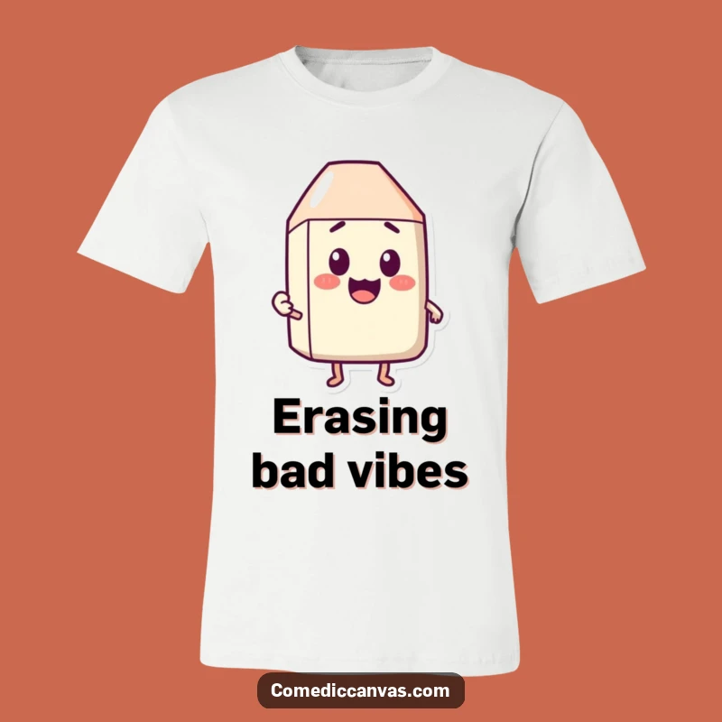 Funny Happy Eraser Surprise T-Shirt - Problem Solver Tee Gift