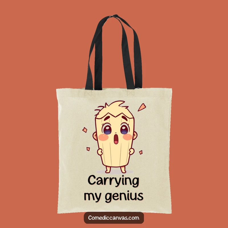 Funny Pencil Sketching Tote Bag: Carry Your Supplies with Artistic Humor and Style